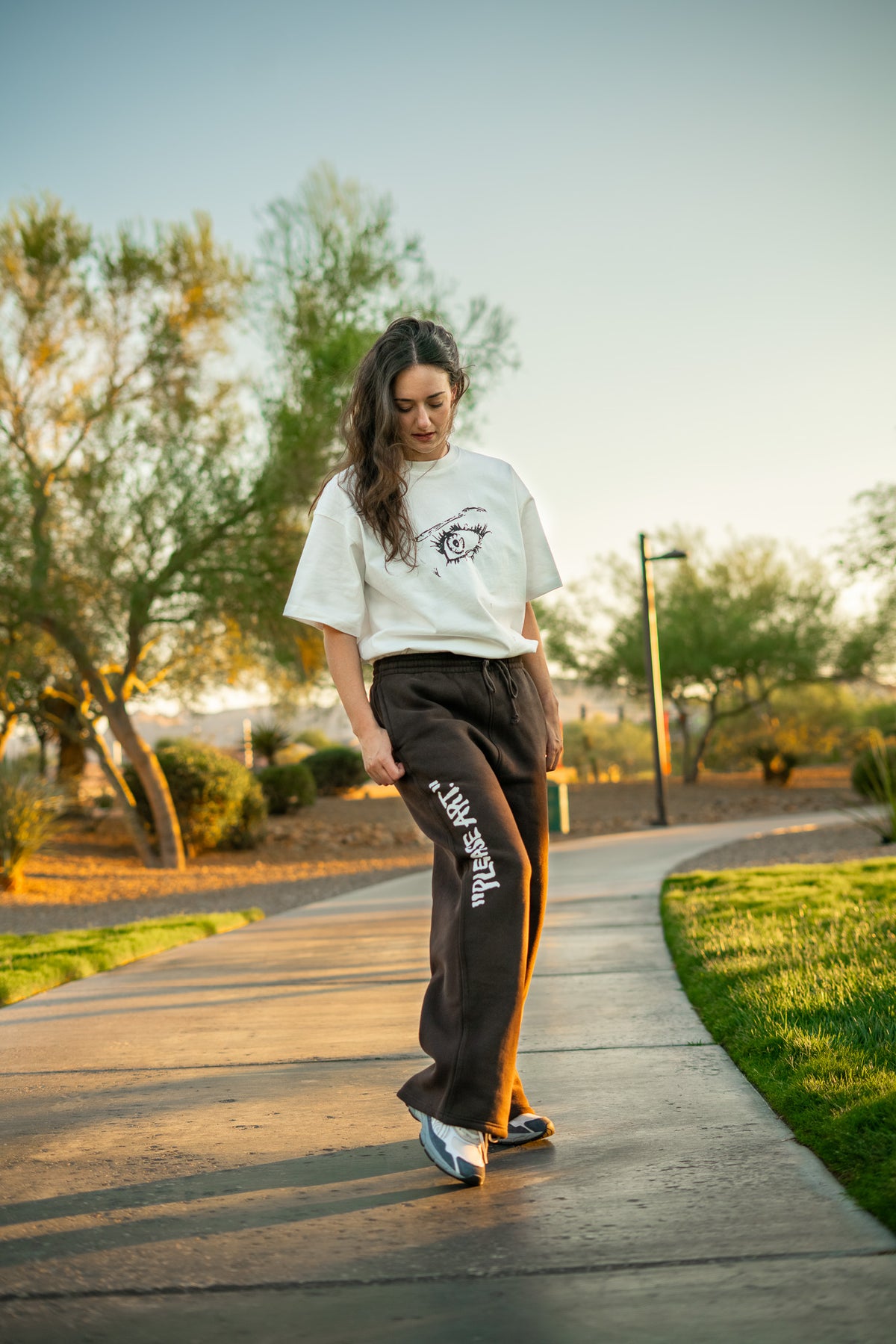 PLEASE ART SWEATPANTS